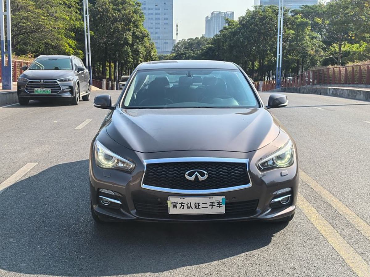 英菲尼迪 Q50L  2015款 2.0T 悅享版圖片