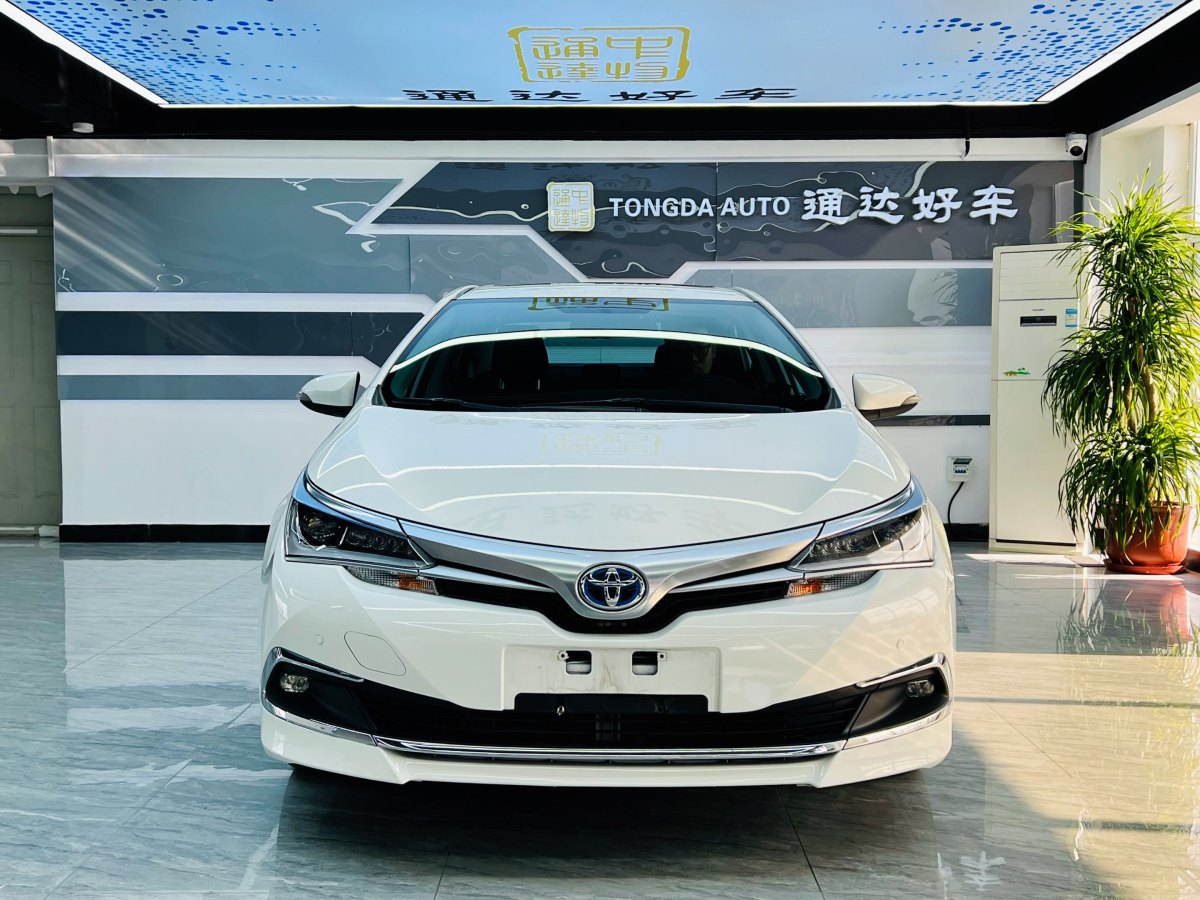 豐田 卡羅拉  2017款 改款雙擎 1.8L E-CVT領(lǐng)先版圖片