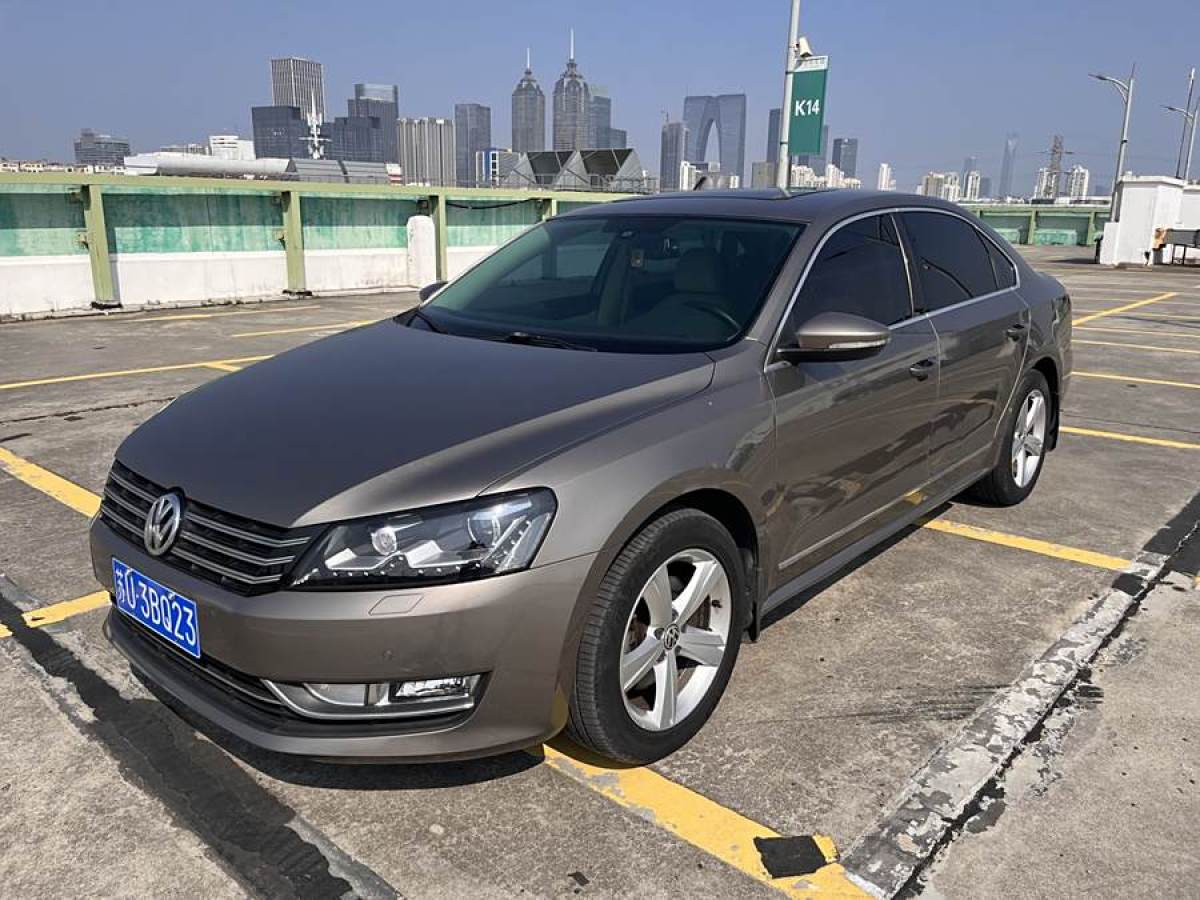 2014年7月大眾 帕薩特  2014款 1.8TSI DSG御尊版