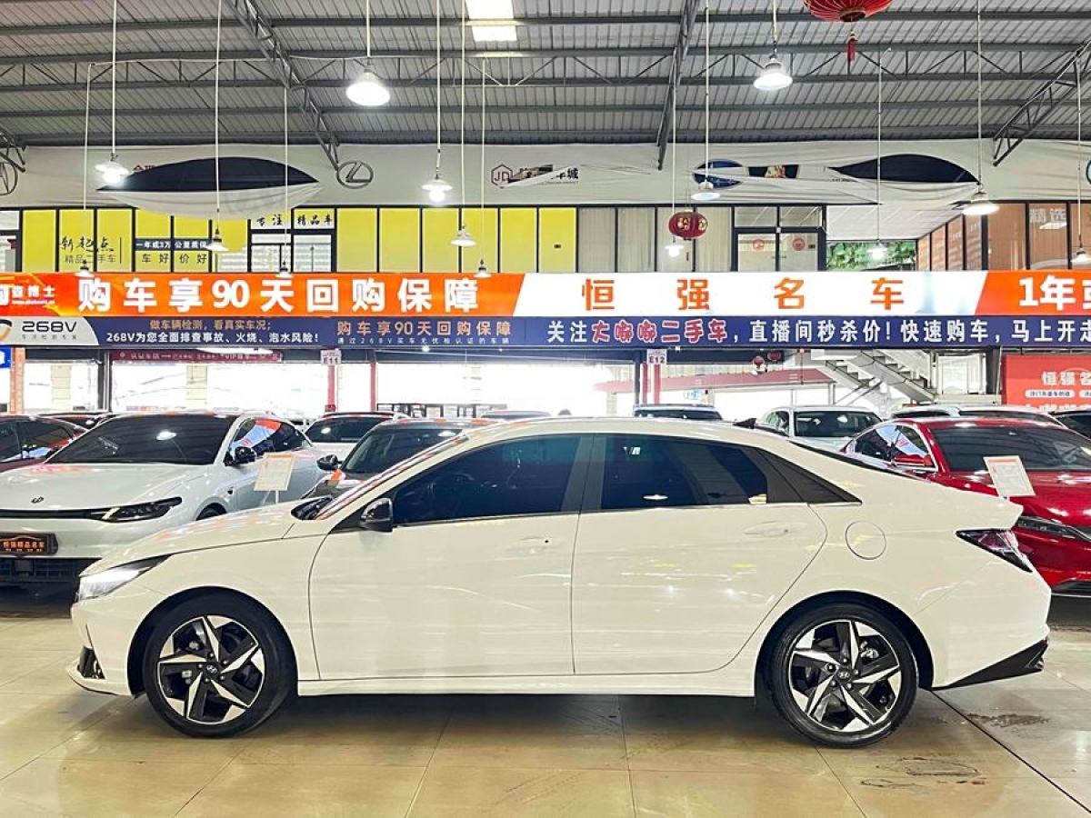 2021年9月現(xiàn)代 伊蘭特  2021款 1.5L GLX精英版