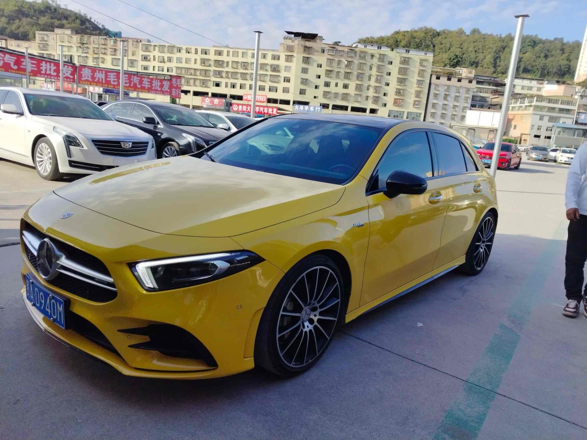 奔馳 奔馳A級AMG  2020款 改款 AMG A 35 4MATIC圖片