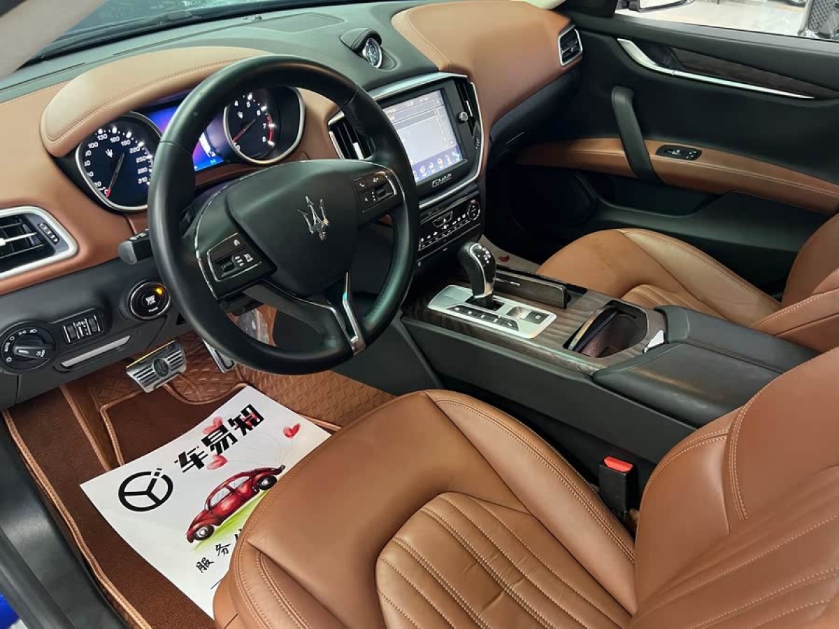 瑪莎拉蒂 Ghibli  2014款 3.0T 標(biāo)準(zhǔn)版圖片