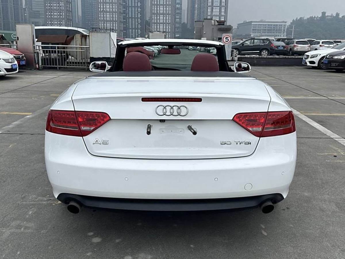 2011年8月奧迪 奧迪A5  2012款 2.0TFSI Cabriolet