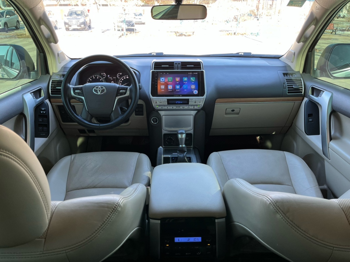 2018年9月丰田 普拉多  2018款 3.5L 自动TX-L后挂备胎
