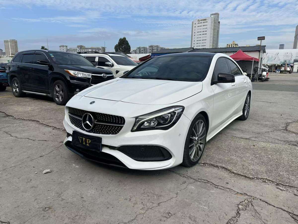 2018年11月奔馳 奔馳CLA級  2019款 CLA 220 4MATIC