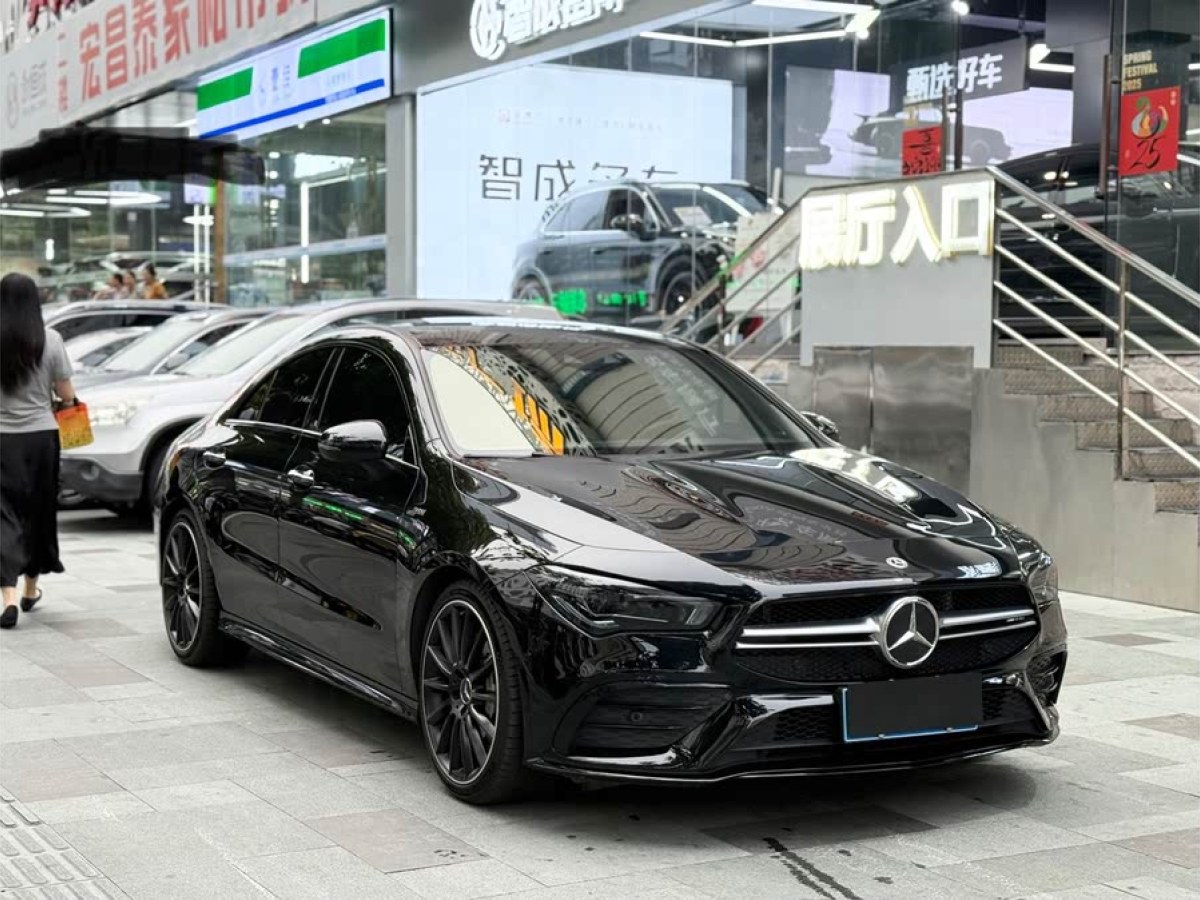 奔馳 奔馳CLA級AMG  2020款 AMG CLA 35 4MATIC圖片