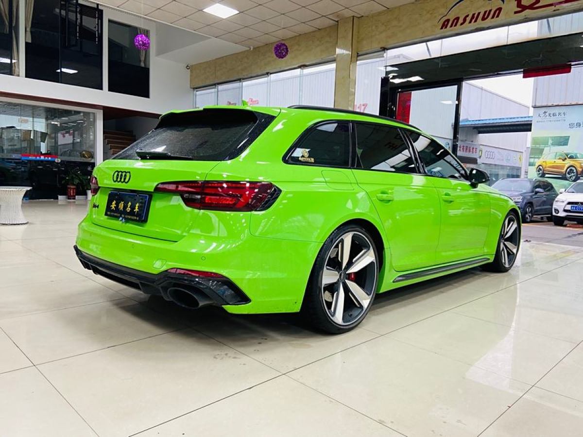 奧迪 奧迪RS 4  2019款 RS 4 2.9T Avant圖片