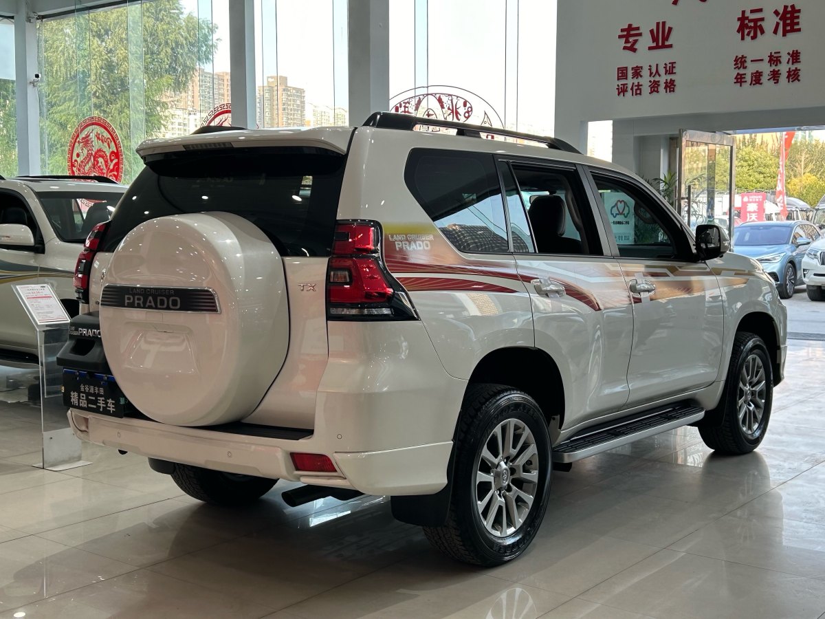 豐田 普拉多  2019款 3.5L 自動TX-L尊享版后掛備胎圖片