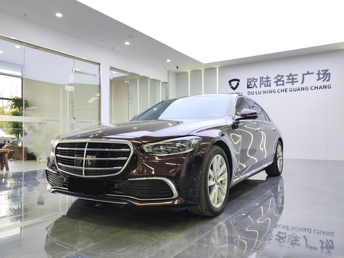 奔驰 奔驰S级  2022款 改款 S 400 L 商务型图片