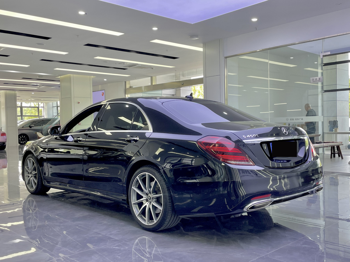 奔馳 奔馳S級  2020款 S 450 L 4MATIC 臻藏版圖片