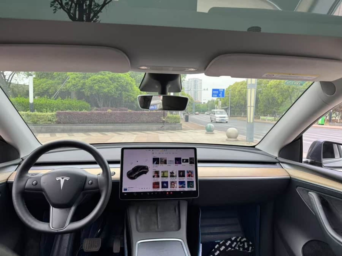 特斯拉 Model Y  2021款 標(biāo)準續(xù)航后驅(qū)版圖片