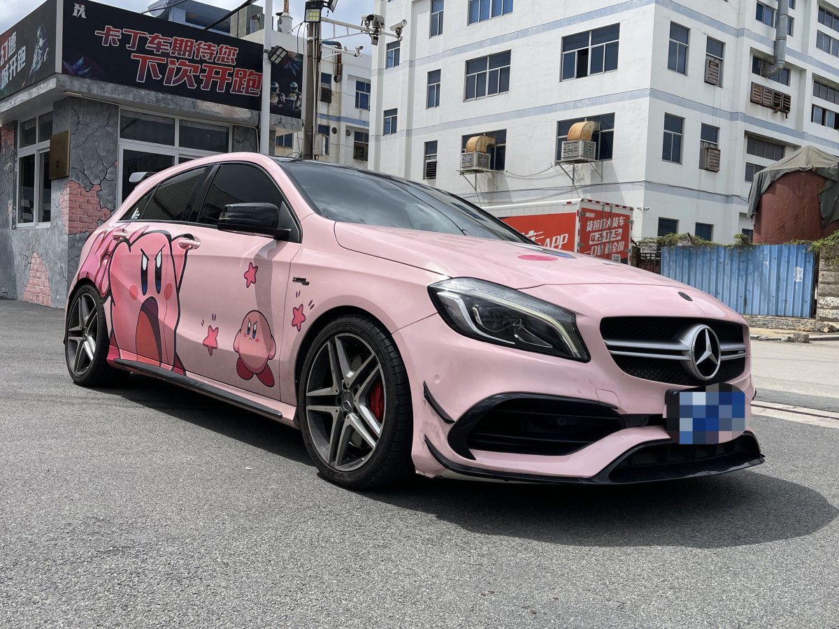 奔馳 奔馳A級(jí)AMG  2016款 AMG A 45 4MATIC圖片