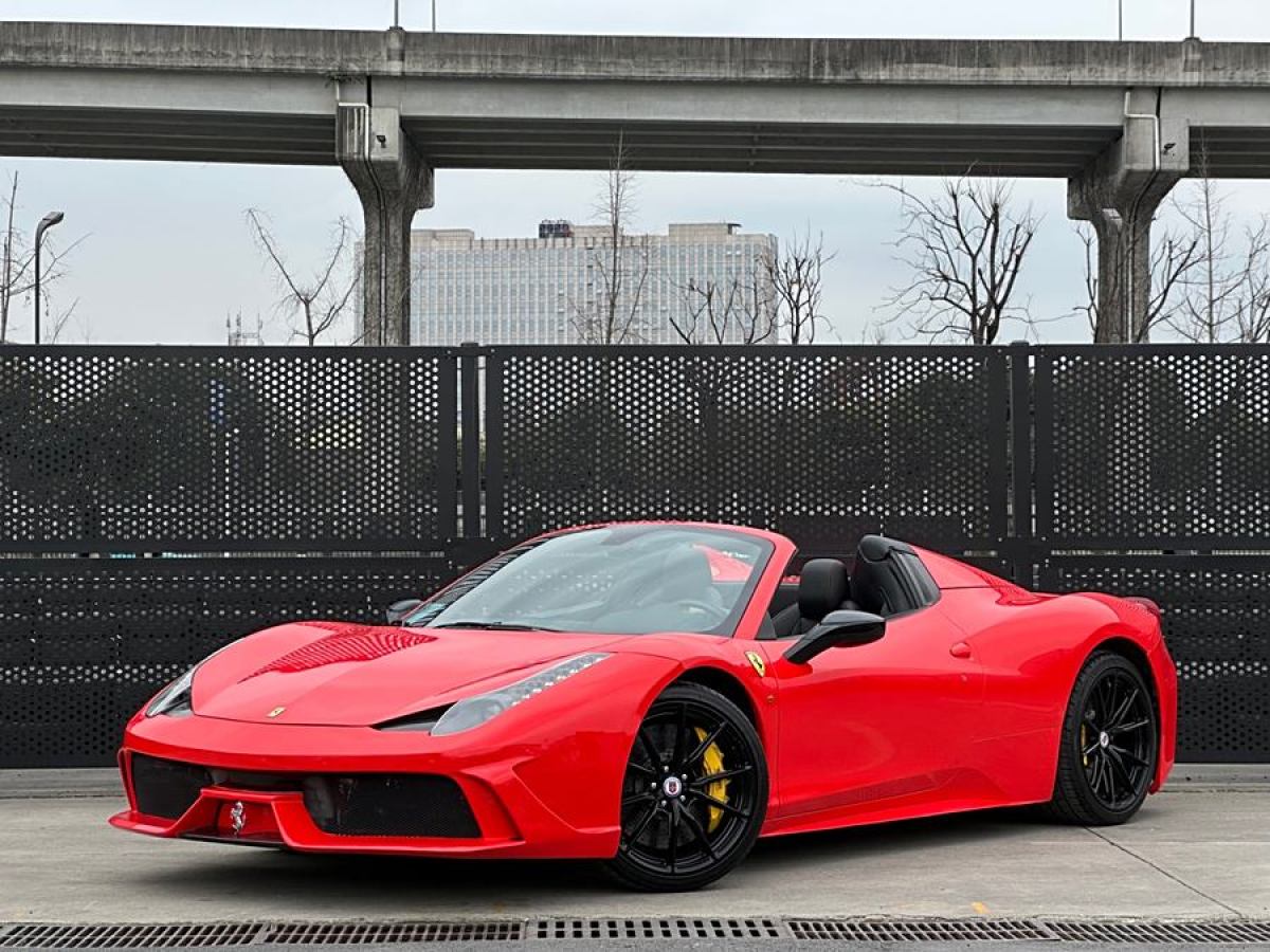 2014年2月法拉利 458  2013款 4.5L Spider