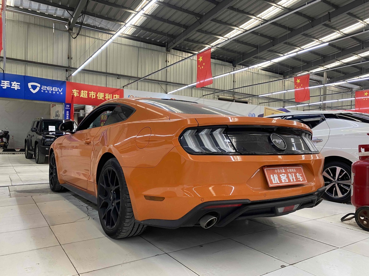 2020年8月福特 Mustang  2019款 2.3L EcoBoost