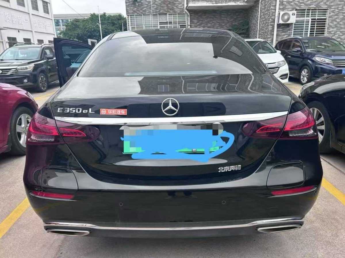 奔馳 奔馳E級新能源  2022款 改款 E 350 e L 插電式混合動力運動轎車圖片