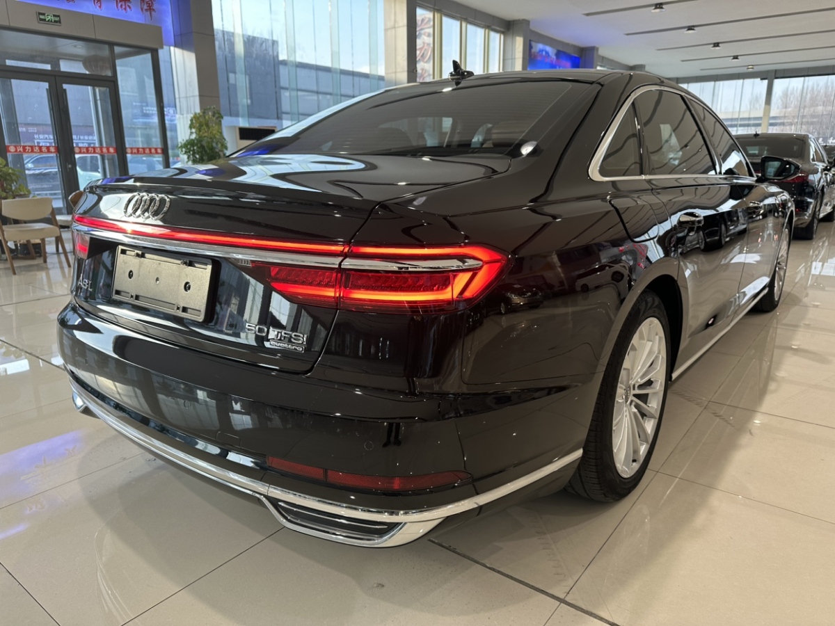 2019年11月奧迪 奧迪A8  2019款 A8L 50 TFSI quattro 舒適型