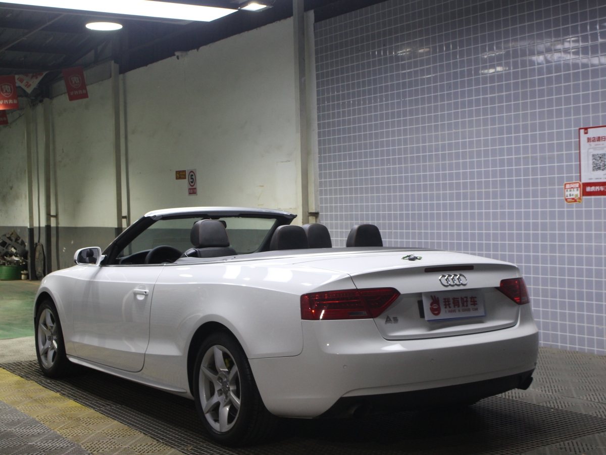 2012年9月奧迪 奧迪A5  2012款 2.0TFSI Cabriolet