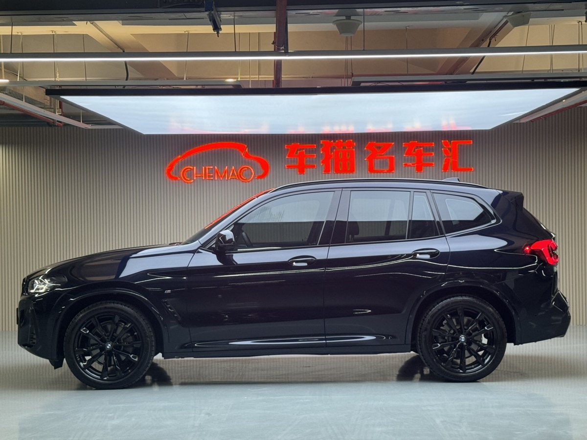 宝马 宝马X3  2022款 改款 xDrive30i 尊享型 M曜夜套装图片