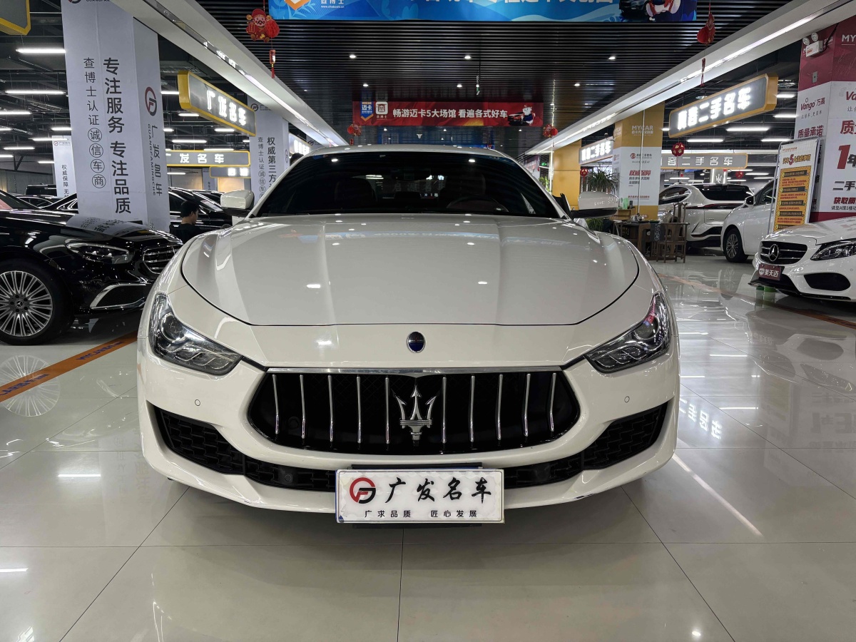 瑪莎拉蒂 Ghibli  2018款 3.0T 標(biāo)準(zhǔn)版圖片