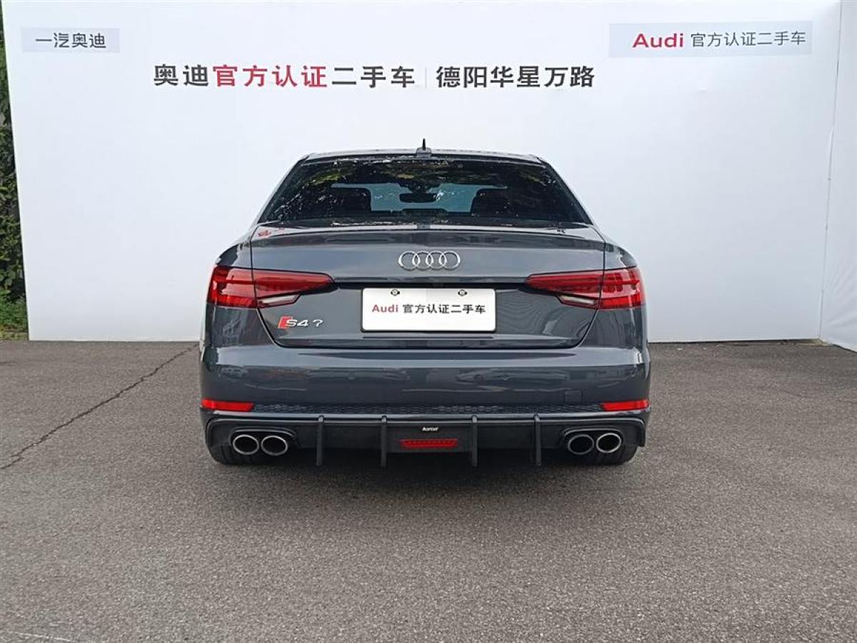 2019年9月奧迪 奧迪S4  2018款 S4 3.0TFSI