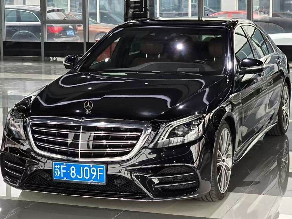 2019年8月奔馳 奔馳S級  2019款 S 450 L 4MATIC