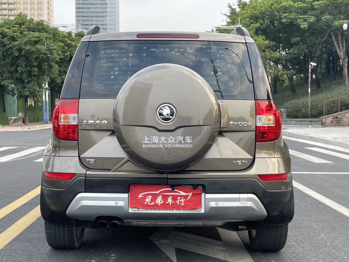 斯柯達(dá) Yeti  2014款 1.4TSI 手動極地版圖片