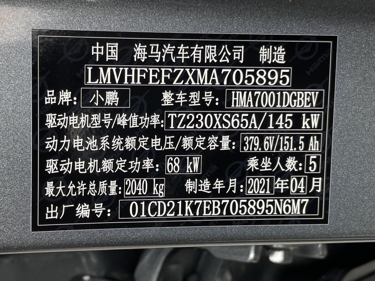 小鵬 G3  2020款 460i 智享版圖片