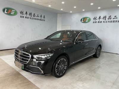 2023年10月 奔馳 奔馳S級新能源(進口) 改款 S 450 e L 插電式混合動力轎車圖片