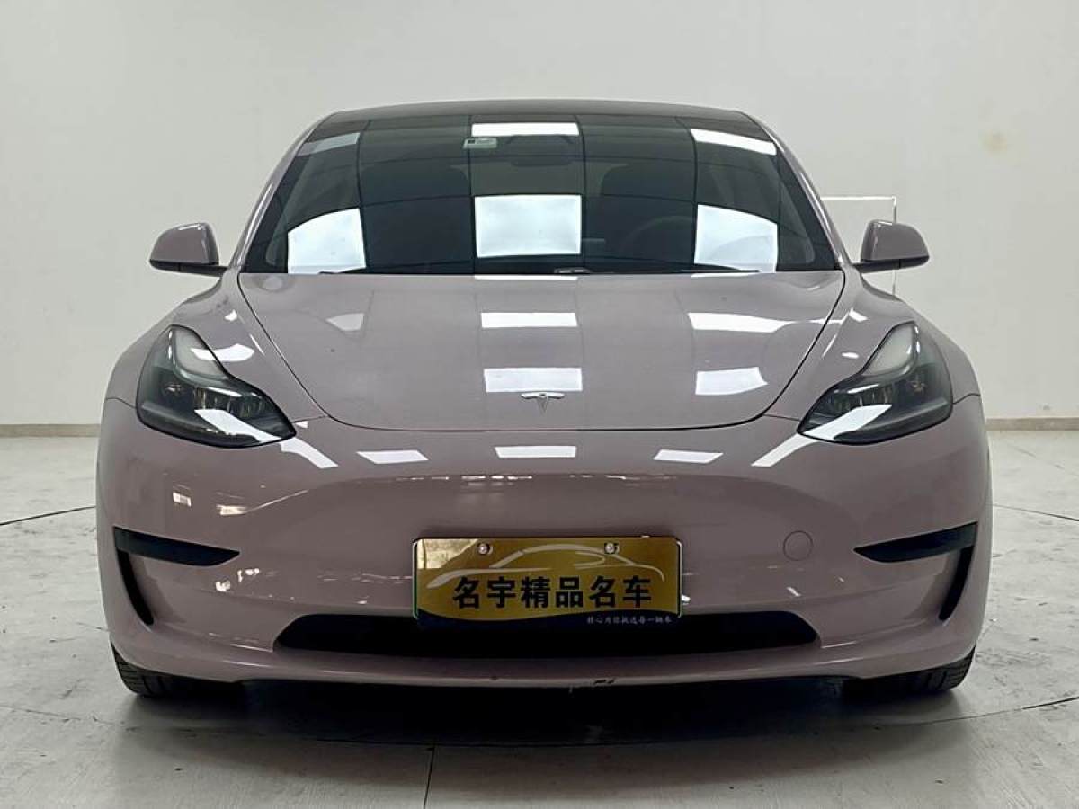 特斯拉 Model 3  2021款 改款 標(biāo)準(zhǔn)續(xù)航后驅(qū)升級版圖片