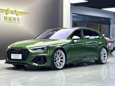 2021年3月 奧迪 奧迪RS 4 RS4 Avant 黑曜版圖片