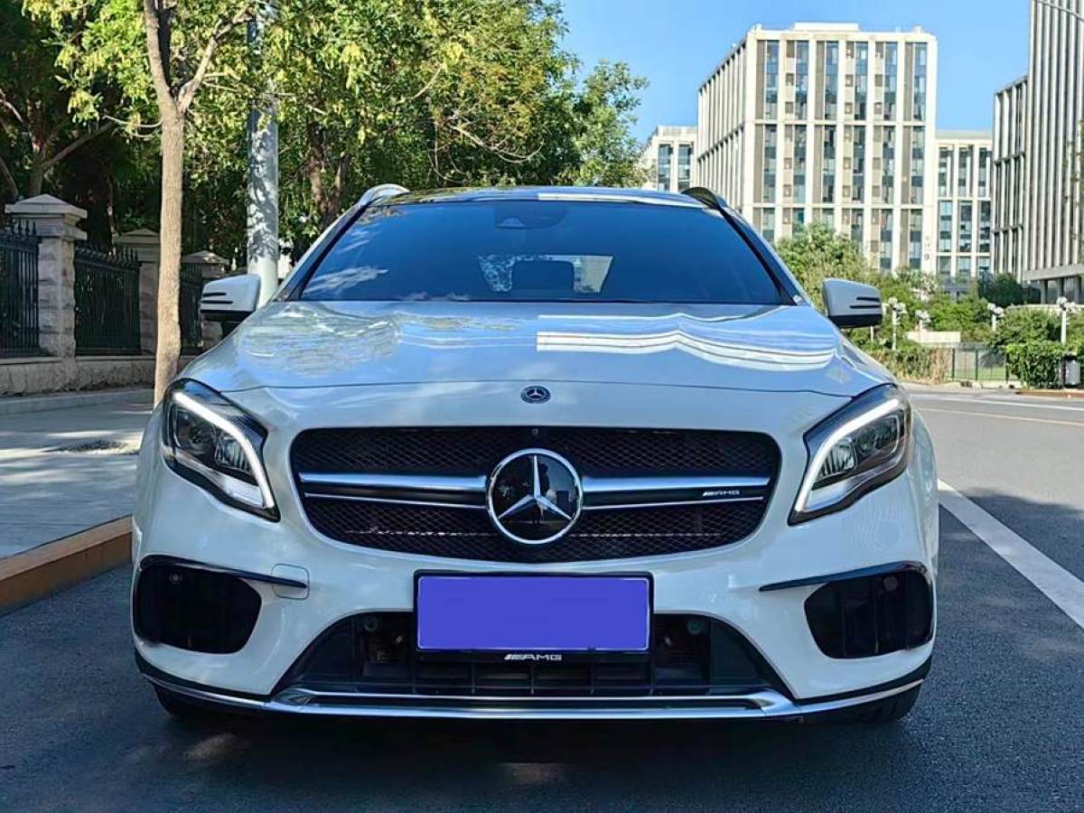 奔馳 奔馳GLA AMG  2017款 改款 AMG GLA 45 4MATIC圖片