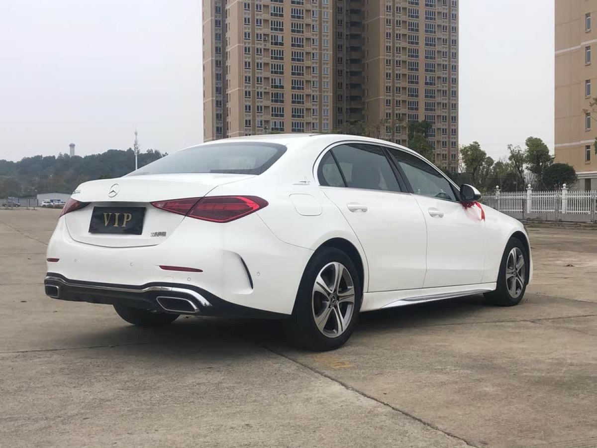奔馳 奔馳C級  2022款 改款 C 200 L 運(yùn)動版圖片