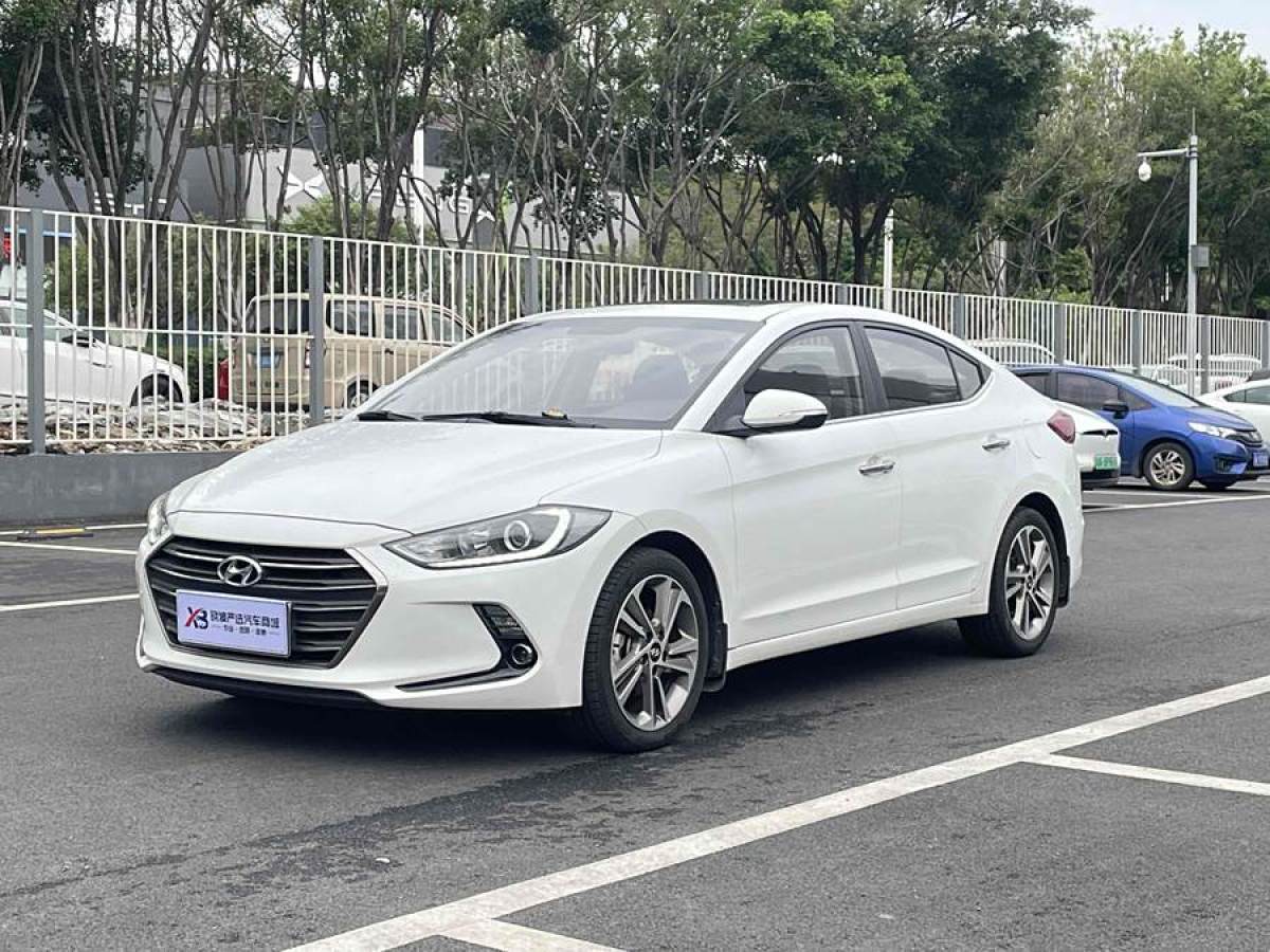 2019年8月現(xiàn)代 領(lǐng)動  2016款 1.6L 自動智炫?精英型