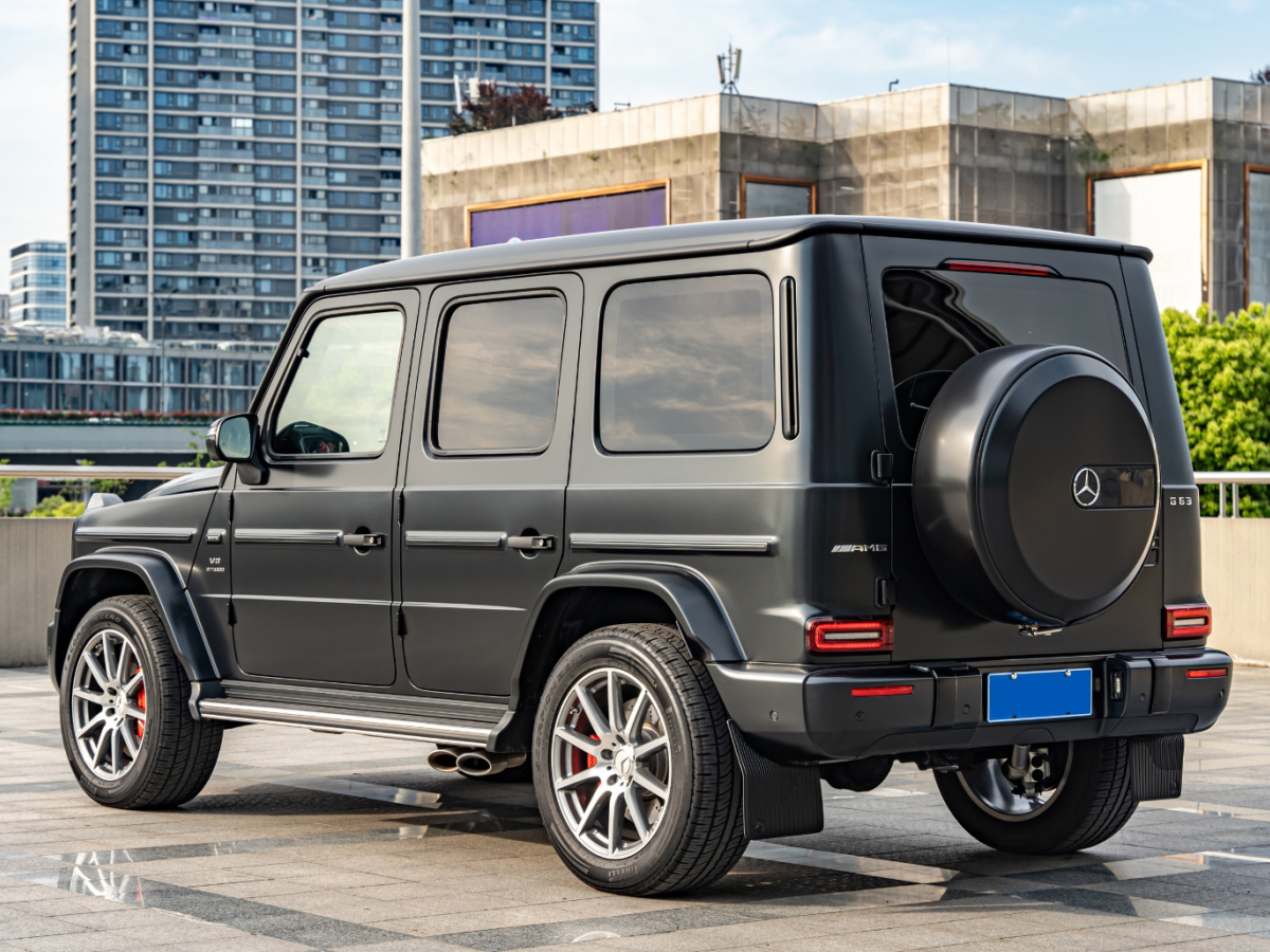 2021年7月奔馳 奔馳G級(jí)AMG  2021款 AMG G 63