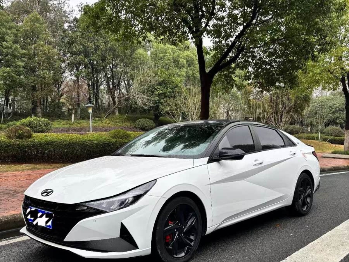 2021年1月現(xiàn)代 伊蘭特  2021款 1.5L GLX精英版