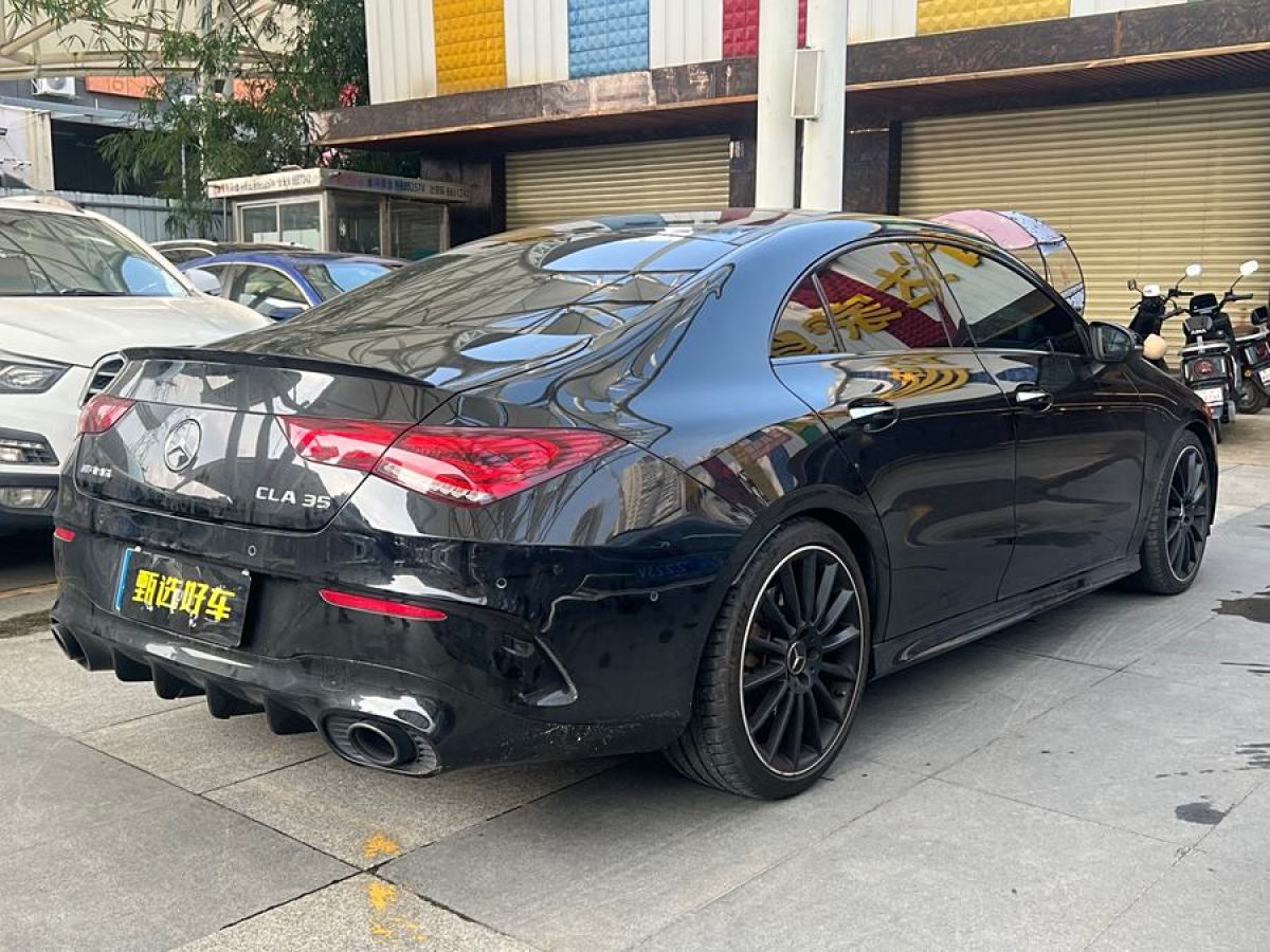 2021年1月奔馳 奔馳CLA級(jí)AMG  2020款 AMG CLA 35 4MATIC