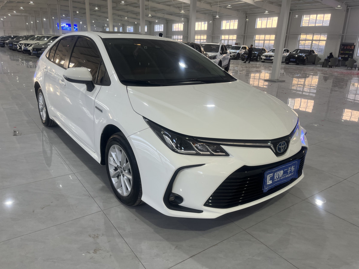 2022年9月豐田 卡羅拉  2021款 雙擎 1.8L E-CVT精英版