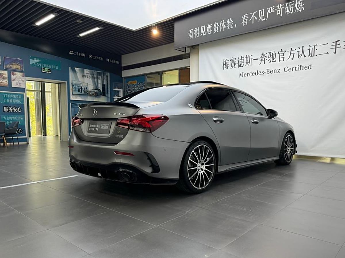 2020年10月奔馳 奔馳A級(jí)AMG  2019款 AMG A 35 L 4MATIC