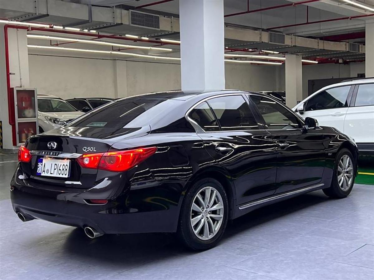 2018年1月英菲尼迪 Q50L  2016款 2.0T 悅享版