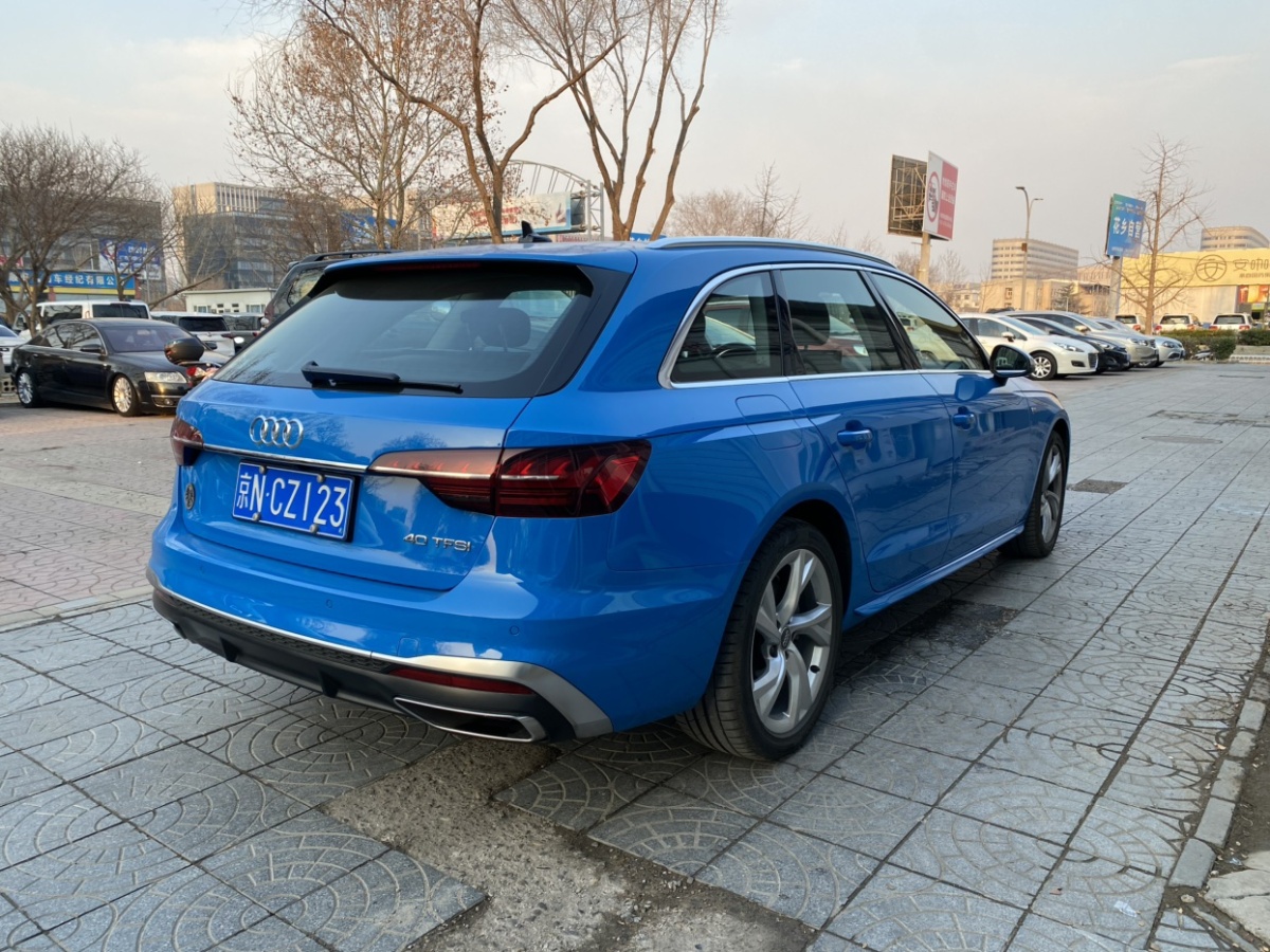 奧迪 奧迪A4  2021款 Avant 先鋒派 40 TFSI 時尚動感型圖片