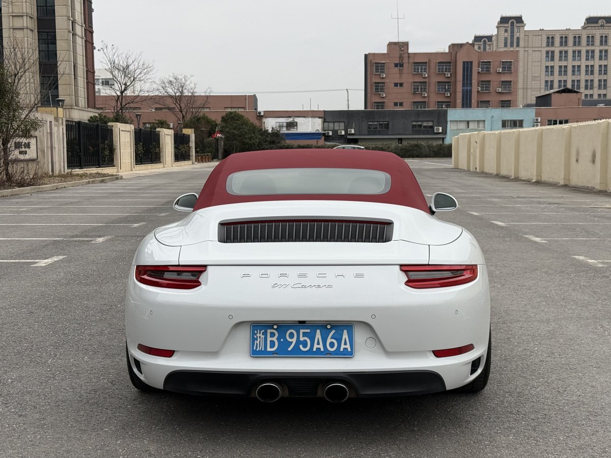 保時(shí)捷 911  2016款 Carrera Cabriolet 3.0T圖片