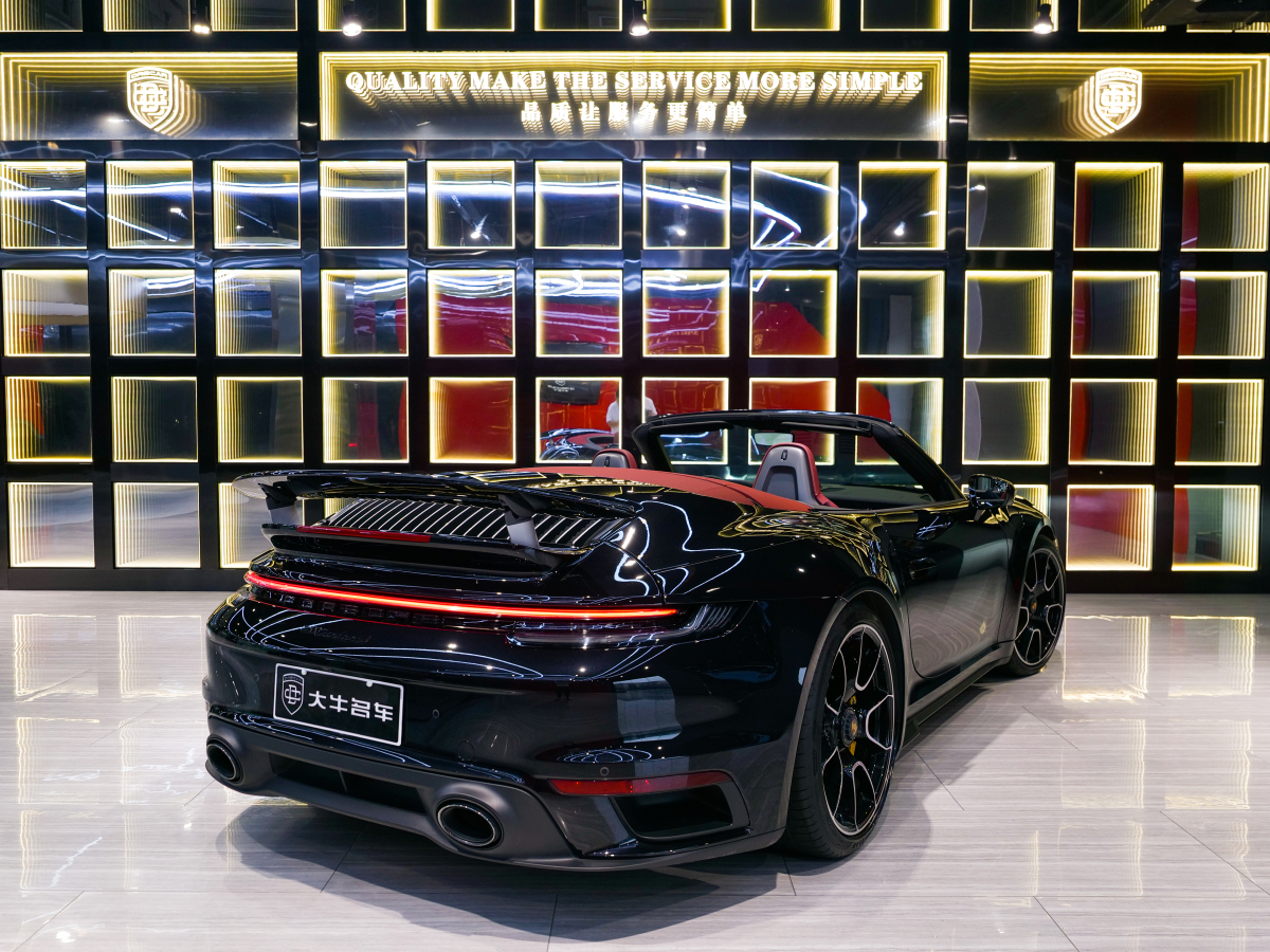 2023年2月保時捷 911  2022款 Turbo S Cabriolet 3.8T