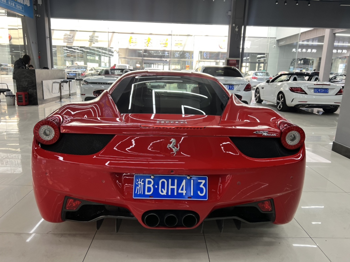 法拉利 458  2012款 4.5L Italia 中國(guó)限量版圖片