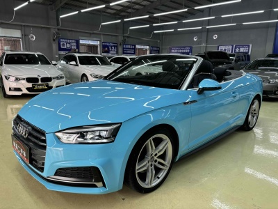 奥迪 奥迪A5  2020款 Cabriolet 40 TFSI 时尚型 国VI