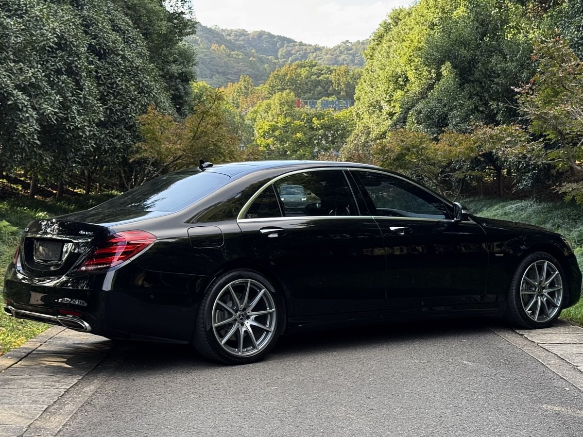 奔馳 奔馳S級  2019款 S 450 L 4MATIC 臻藏版圖片