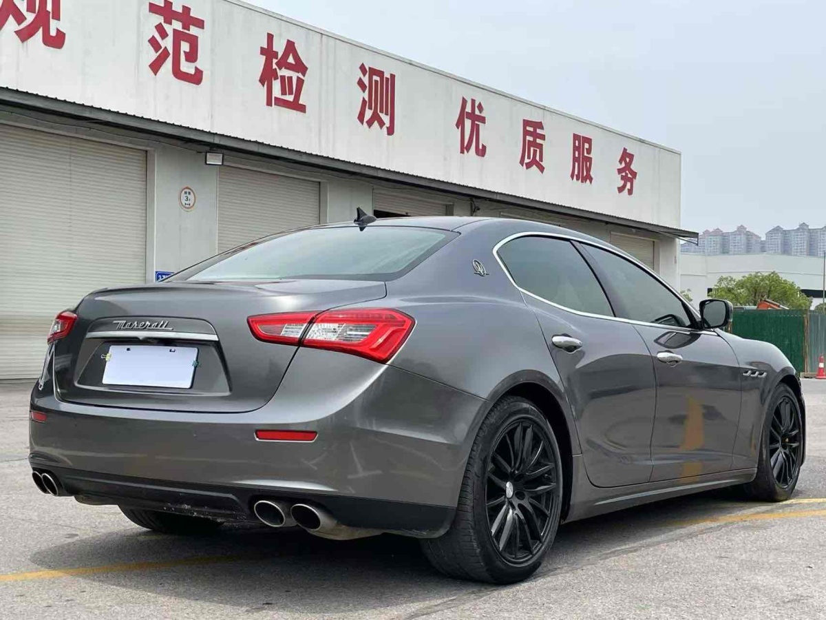 瑪莎拉蒂 Ghibli  2014款 3.0T 標(biāo)準(zhǔn)版圖片