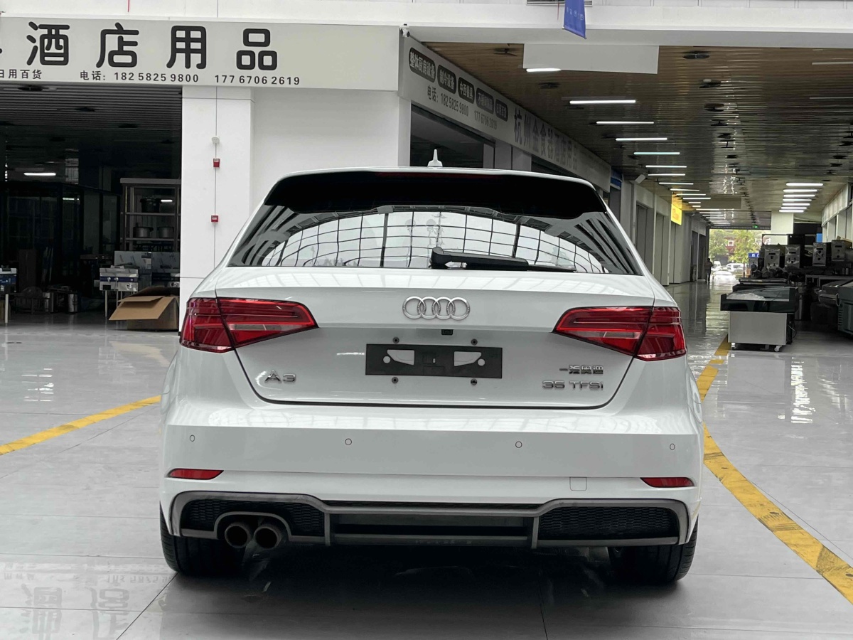 2018年9月奧迪 奧迪A3  2018款 30周年年型 Sportback 35 TFSI 時尚型