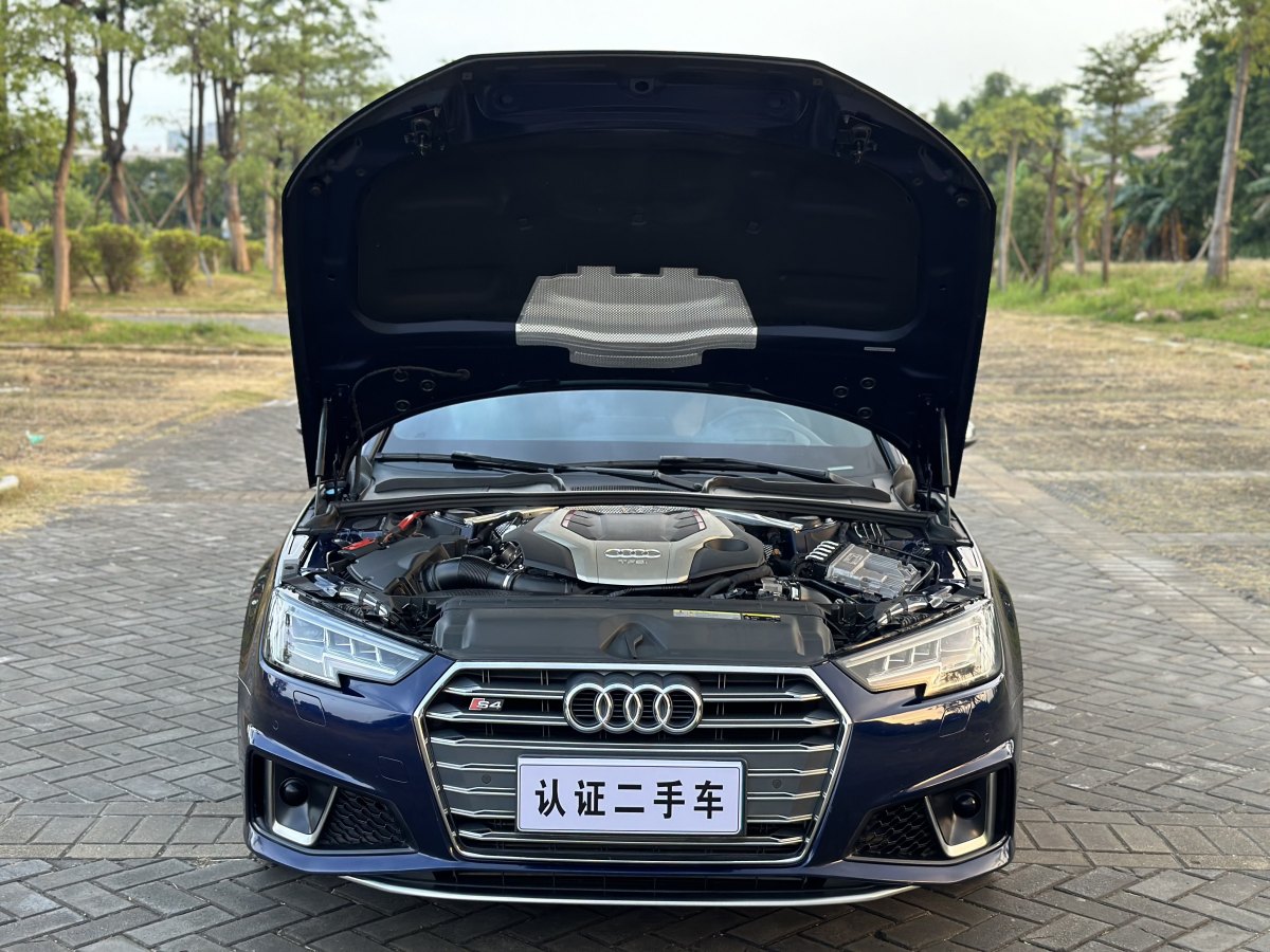 2019年8月奧迪 奧迪S4  2018款 S4 3.0TFSI