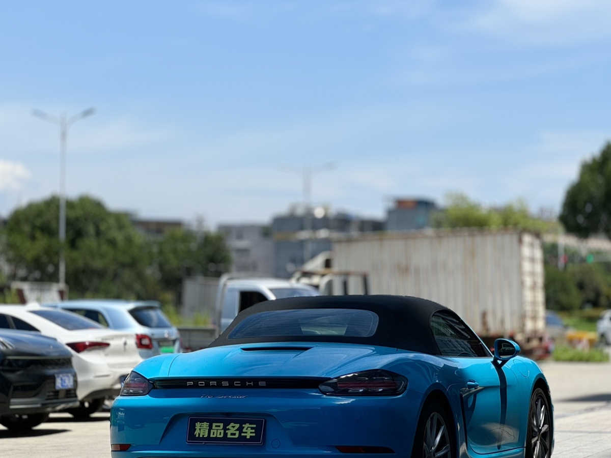 2021年01月保時(shí)捷 718  2020款 Boxster 2.0T