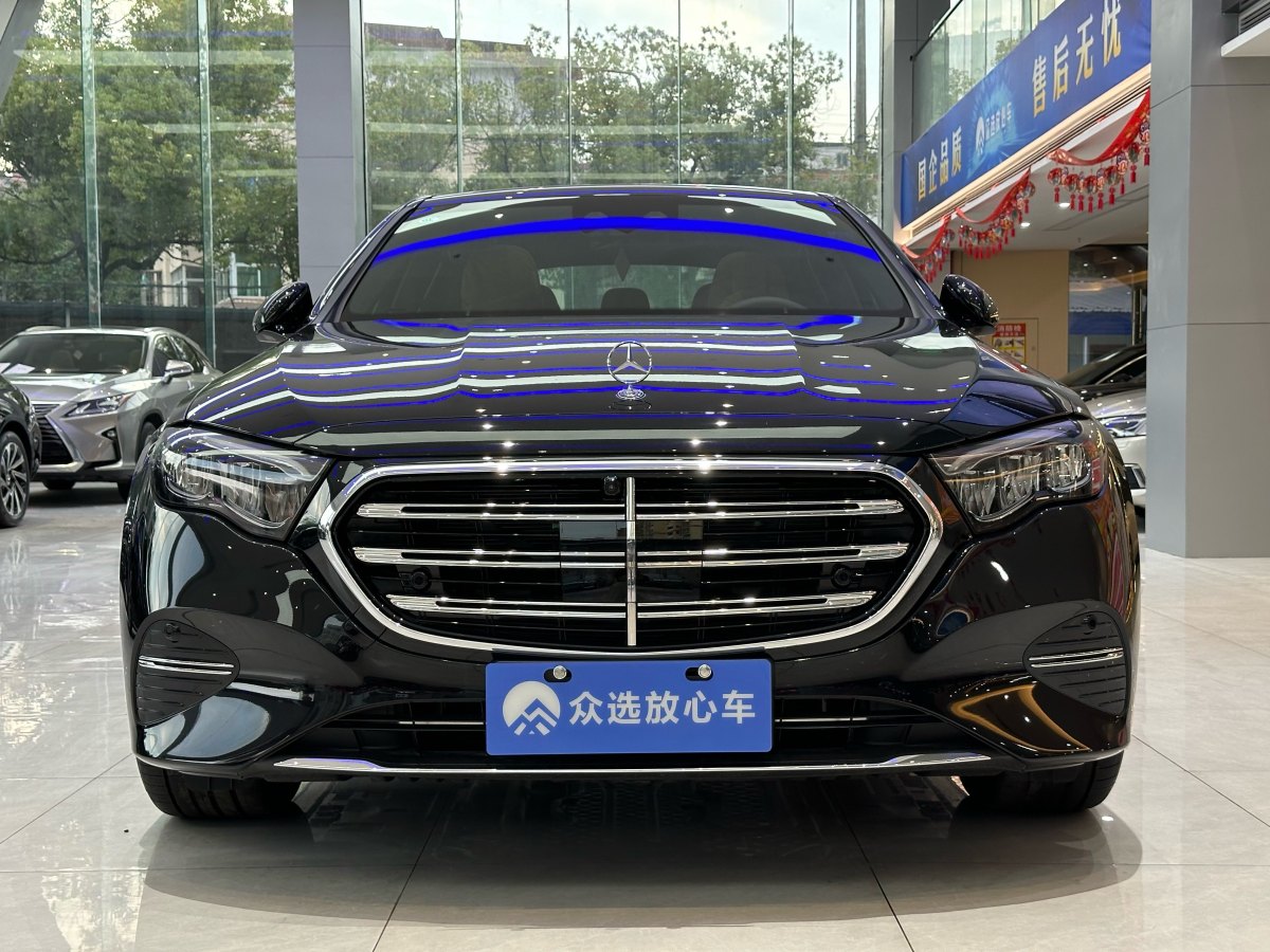 奔馳 奔馳E級(jí)  2024款 E 300 L 時(shí)尚型圖片